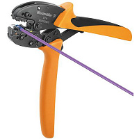 Обжимной инструмент для контактов, 0.5mm², 6mm², Овальный обжим, Двойной обжим